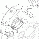 VX1100C-F/VX1100(C)-/VX1100-F Капот 2