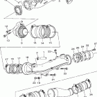 VX SPORT-VX1100CF/VX1100F Выхлопная система 1