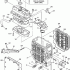 FX High Output-FX1100-G-B/FX1100-G-B/FX1100-G J/FX1100-G/FX1100-G E/FX1100-G-B Масляный картер