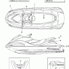 FX1100(A)-/FX1100A-F Наклейки предупреждения