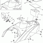 VX 1100 DELUXE-VX1100-E E/VX1100A-E /VX1100-E/VX1100A-E /VX1100A-E/VX1100-E J Капот