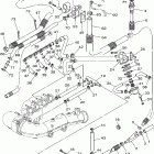 FX Cruiser-FX1000-D_2/FX1000A-D/FX1000-D_3 Выхлопная система 2