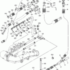 FX Cruiser High Output-FX1100-D/FX1100-D/FX1100A-D/FX1100-D Выхлопная система 2