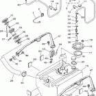 FX Cruiser High Output-FX1100-D/FX1100-D/FX1100A-D/FX1100-D Топливный бак