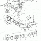 FX140 Cruiser High Output - FX1100AC Выхлопная система 1