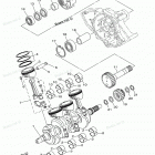 FX140  Cruiser High Output (Cali.) - FX1100ACC Коленчатый вал и Поршень