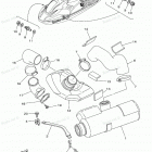 GP1300R - GP1300C Выхлопная система 3