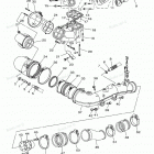 FX140  Cruiser High Output (Cali.) - FX1100ACC Выхлопная система 1