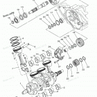FX140 - FX1000C Коленчатый вал и Поршень