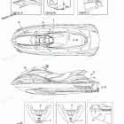 FX140 Cruiser High Output - FX1100AC Наклейки предупреждения