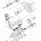 FX140 High Output - FX1100C Коленчатый вал и Поршень