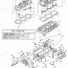 GP1300R - GP1300CC Цилиндр и картер 1