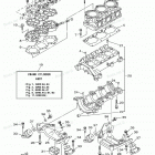 SUV1200 - SV1200B Cylinder. Crankcase