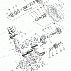 FX140 CRUISER - FX1000ACB Коленчатый вал и Поршень
