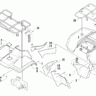 250 Body panel assembly