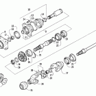 400 4x4 Auto Вторичный привод в сборе