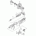 300 Secondary gear / output shaft assembly