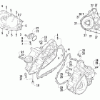 500 FIS Man Crankcase cover assembly
