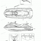 FX140 - FX1000A Наклейки предупреждения