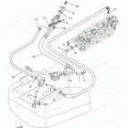 WAVE RUNNER GP1200R - GP1200ACA Топливная магистраль