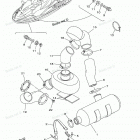 XLT800 - XA800AA Выхлопная система 2