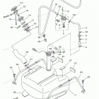 WAVE RUNNER GP1200R - GP1200ACA Топливный бак