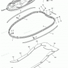 WAVERUNNER GP1200R - GP1200A Gunwale Mat