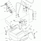 GP800R - GP800AA Топливный бак