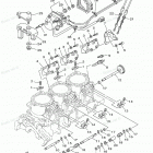 WAVE RUNNER GP1200R - GP1200ACA Цилиндр и картер 2