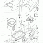 XL800 - XA800Z Seat. Under Locker