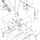 GP800R - GP800AZ Топливный бак