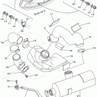 GP800R - GP800AZ Выхлопная система 2