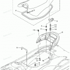GP800R - GP800AZ Сидение