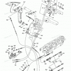 WAVERUNNER (Metallic Marine Silver) - XL1200Y Трос управления