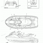 GP1200 - GP1200AY Наклейки предупреждения