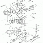 WAVERUNNER (Metallic Marine Silver) - XL800Y Выхлопная система 1