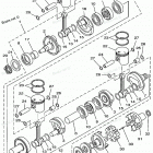 WAVE RUNNER GP1200 - GP1200X Коленчатый вал и Поршень