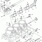 WAVE RUNNER XL1200 LTD - XA1200X Цилиндр и картер 2