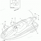 WAVE RUNNER XL760 - XL760X Наклейки предупреждения