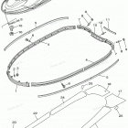 WAVE RUNNER XL1200 LTD - XA1200X Gunwale Mat
