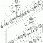 WAVE RUNNER XL1200 LTD - XA1200X Коленчатый вал и Поршень