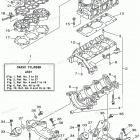 WaveRunner SUV1200 PNTD - SV1200XP Блок цилиндров