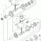 WAVE RUNNER XL700 - XL700X Коленчатый вал и Поршень