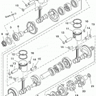 WAVE RUNNER SUV1200 - SV1200X Коленвал,поршни