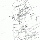 WAVE RUNNER GP760 - GP760X Капот 2