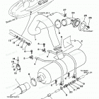 WAVE VENTURE 700 - WVT700BW Выхлопная система 2