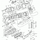WAVE RUNNER XL1200 - XL1200W Выхлопная система 1