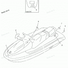 WAVE VENTURE 700 - WVT700BW Наклейки предупреждения