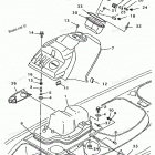 WAVE RUNNER GP800W - GP800W Капот