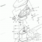WAVE RUNNER GP760 - GP760W Капот 2